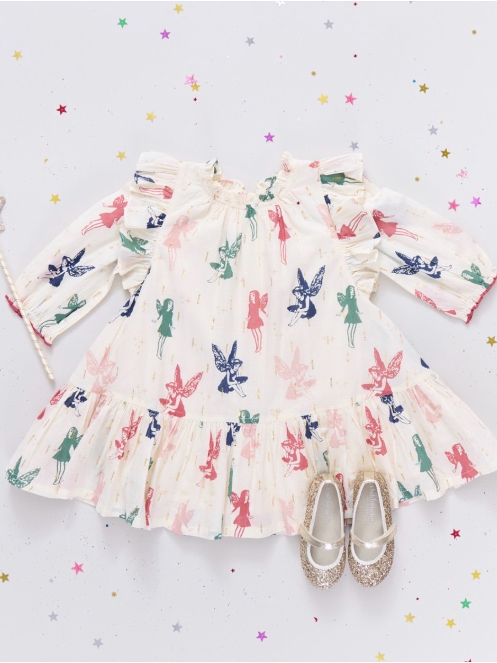 NWT PINK CHICKEN Girls Harper WoodlaFairy Sparkl Dress Size 7